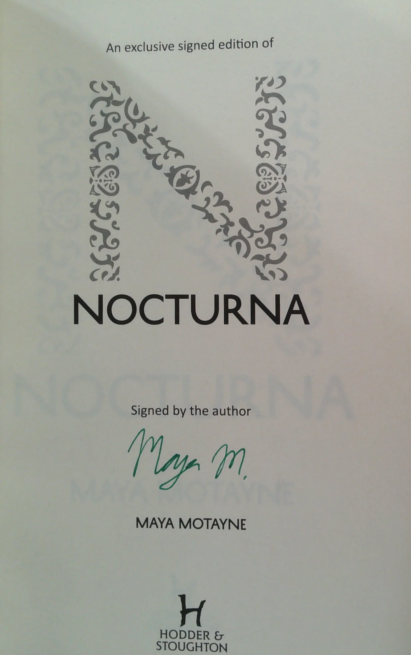 Nocturna (SIGNED) - Image 2