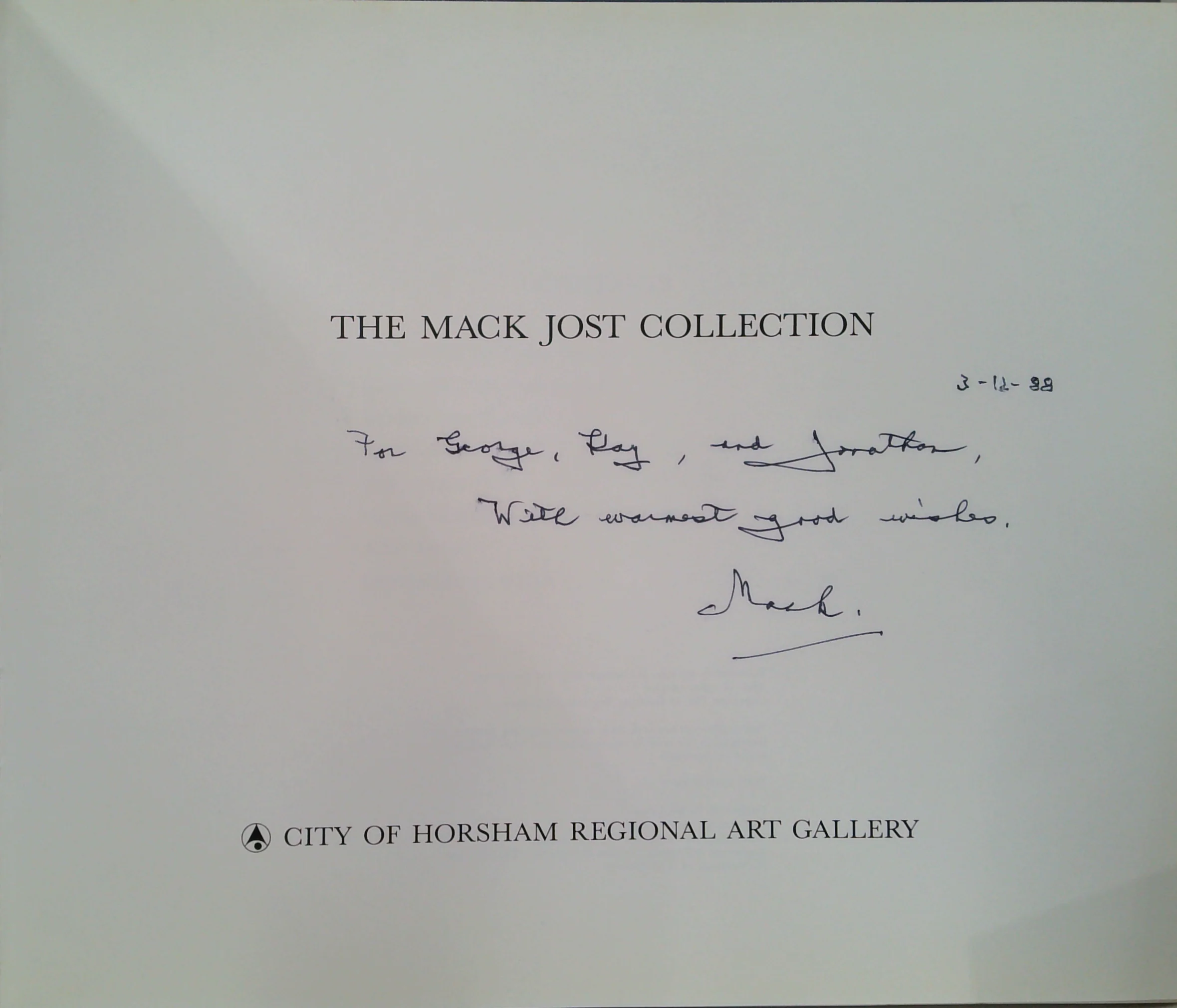 The Mack Jost Collection (SIGNED) - Image 2