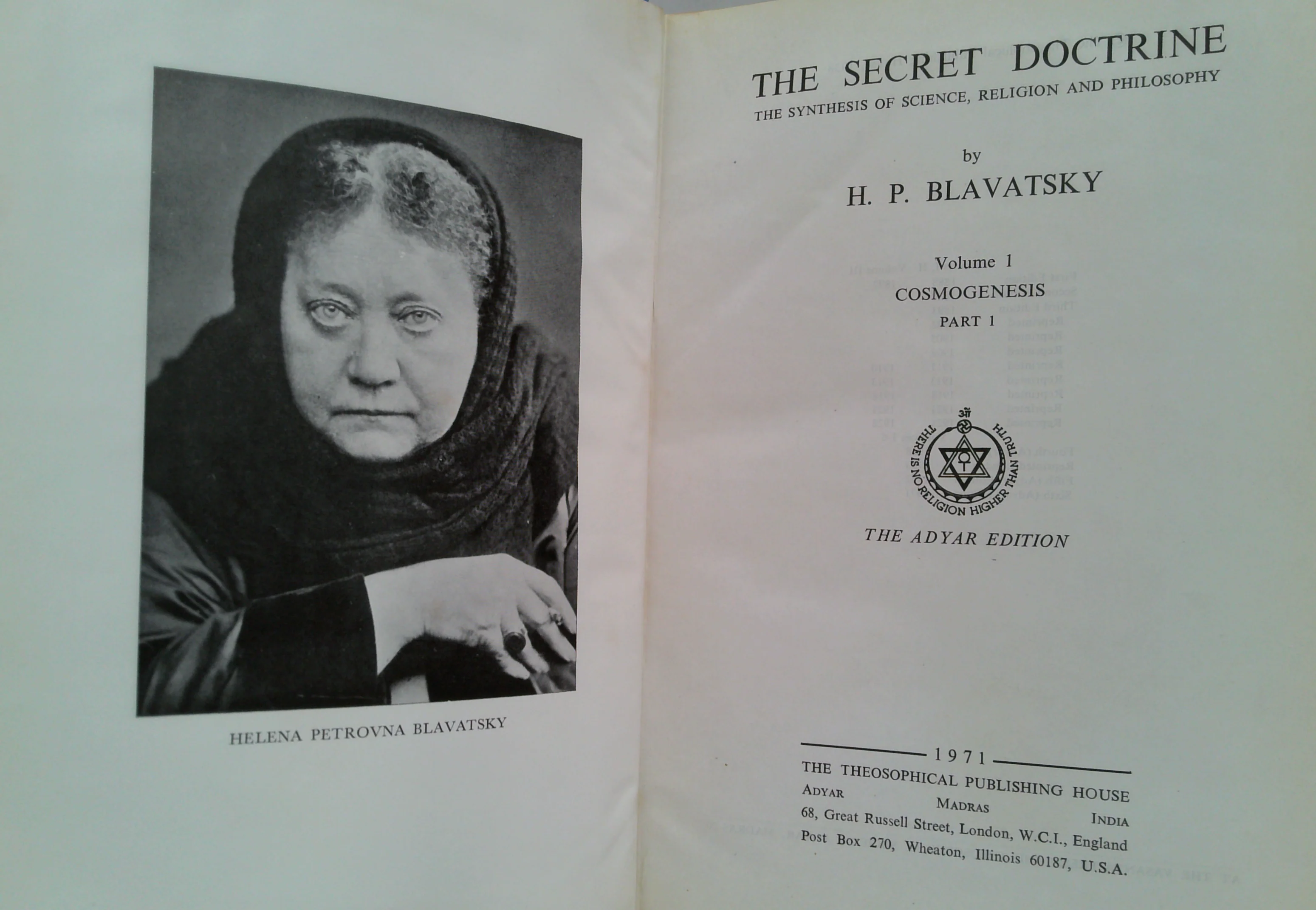 The Secret Doctrine: The Synthesis of Science, Religion and Philosophy (Six-Volume Set) - Image 2