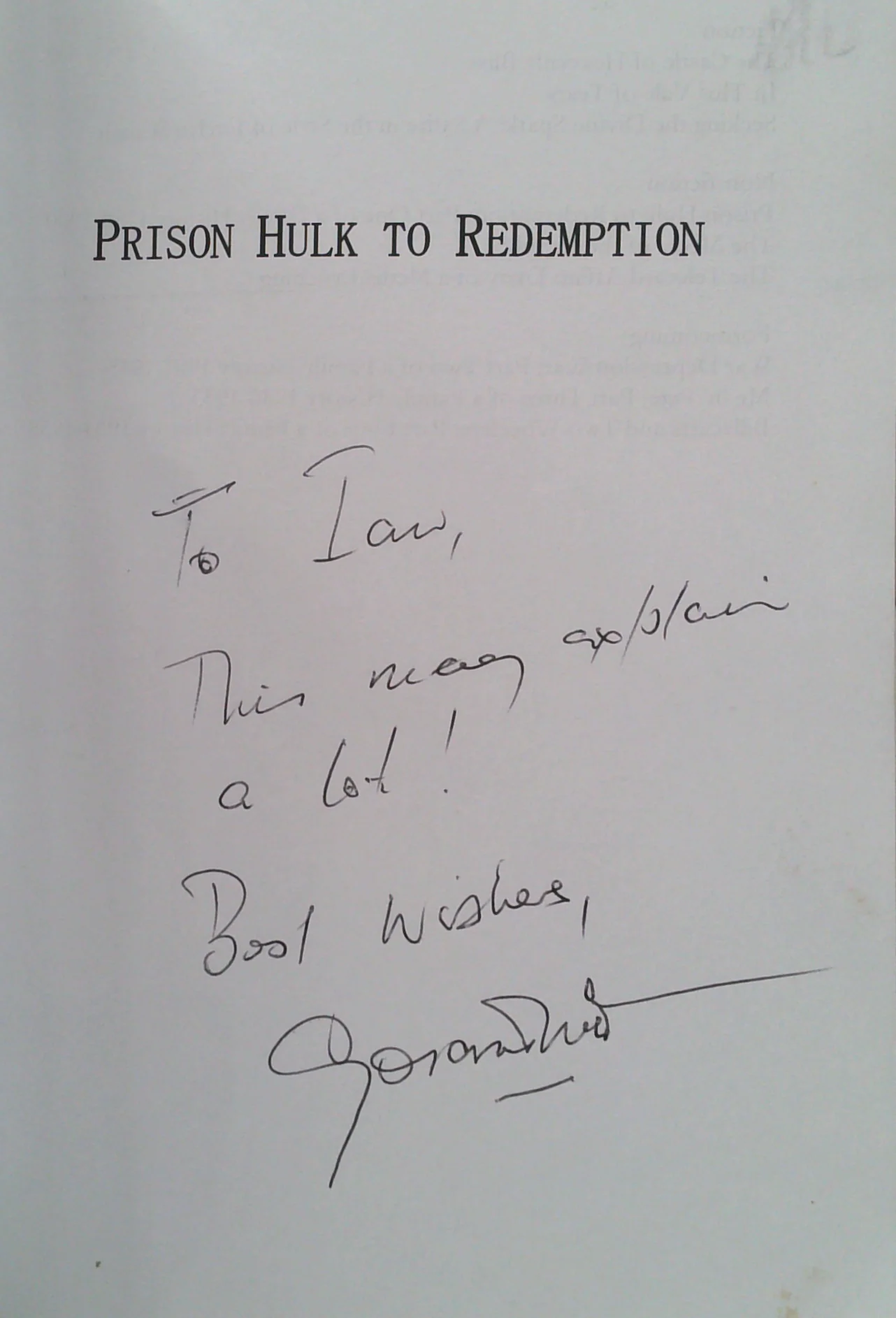 Prison Hulk To Redemption: Part One Of A Family History 1788-1900 - Image 2