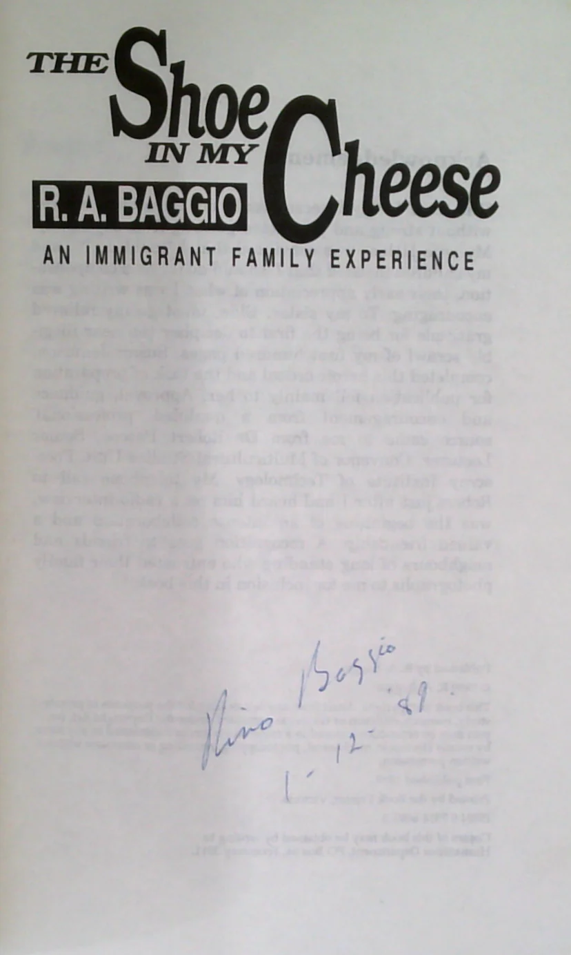 The Shoe In My Cheese: An Immigrant Family Experience - Image 2