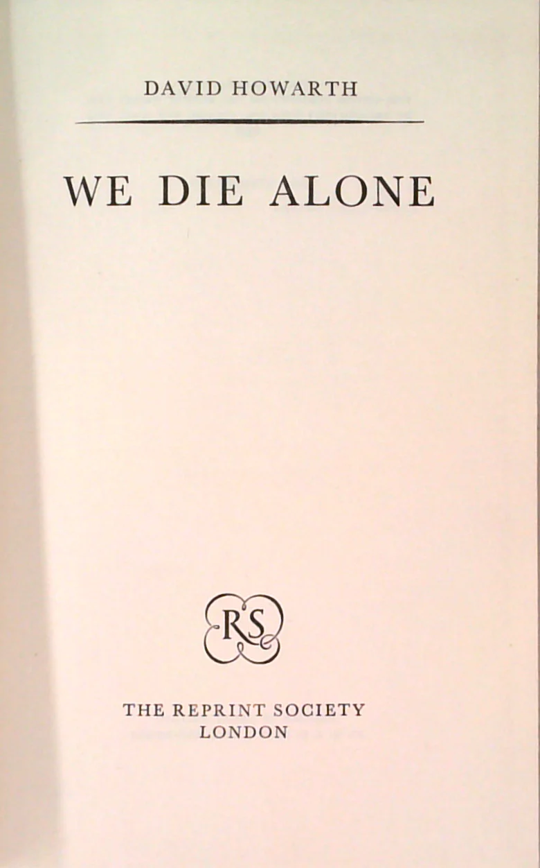 We Die Alone - Image 2