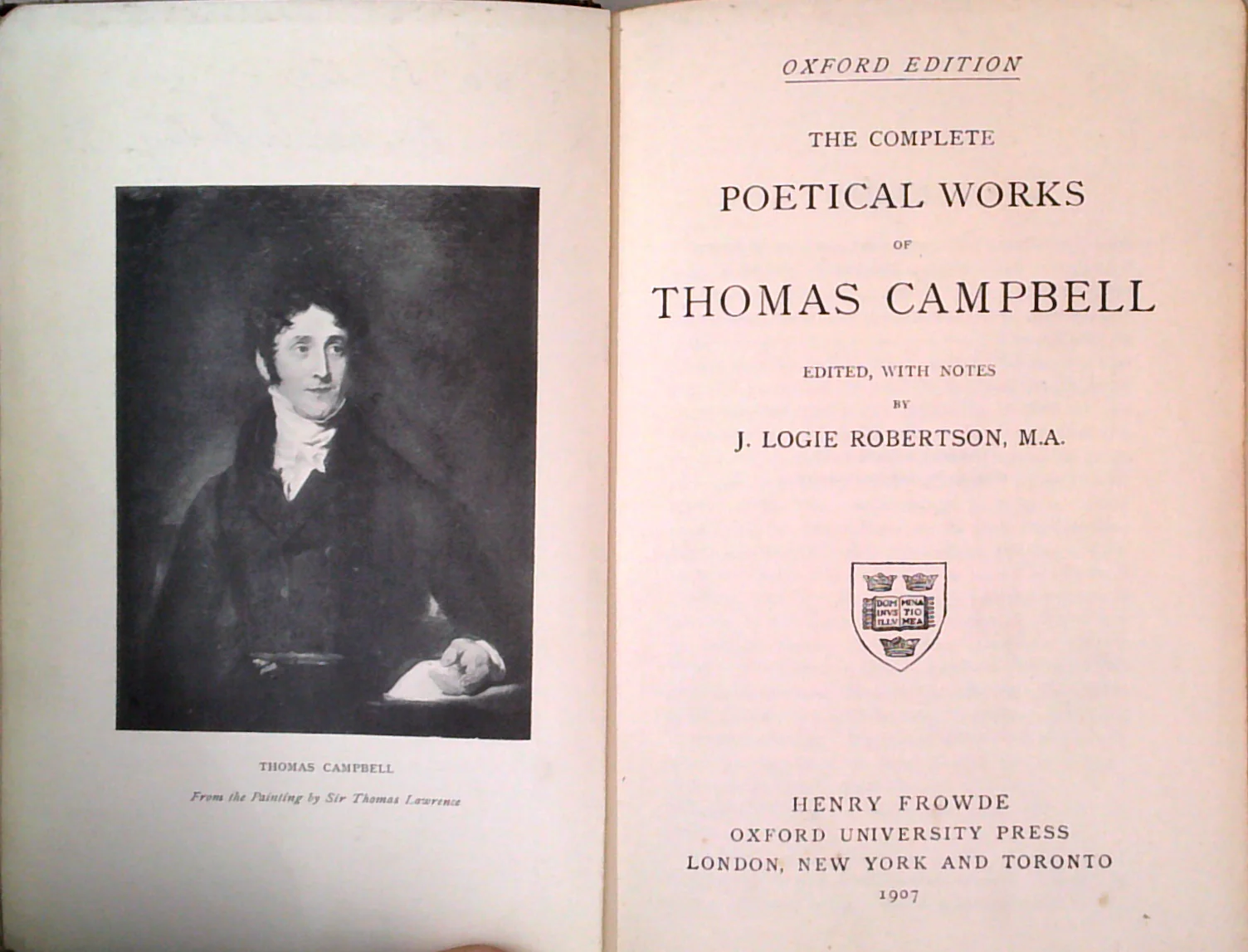 The Complete Poetical Works Of Thomas Campbell - Image 2