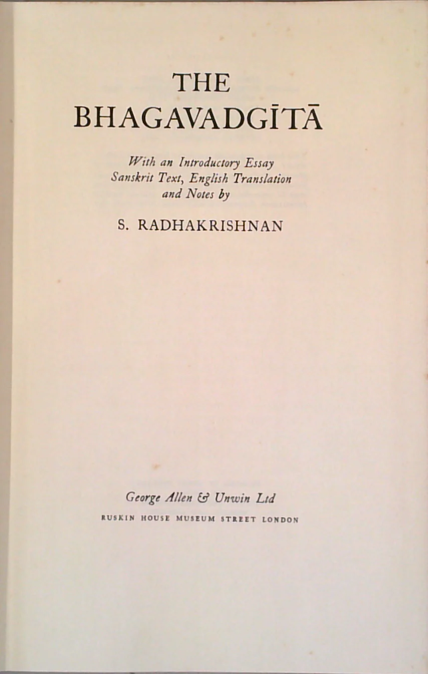 The Bhagavadgītā - Image 2