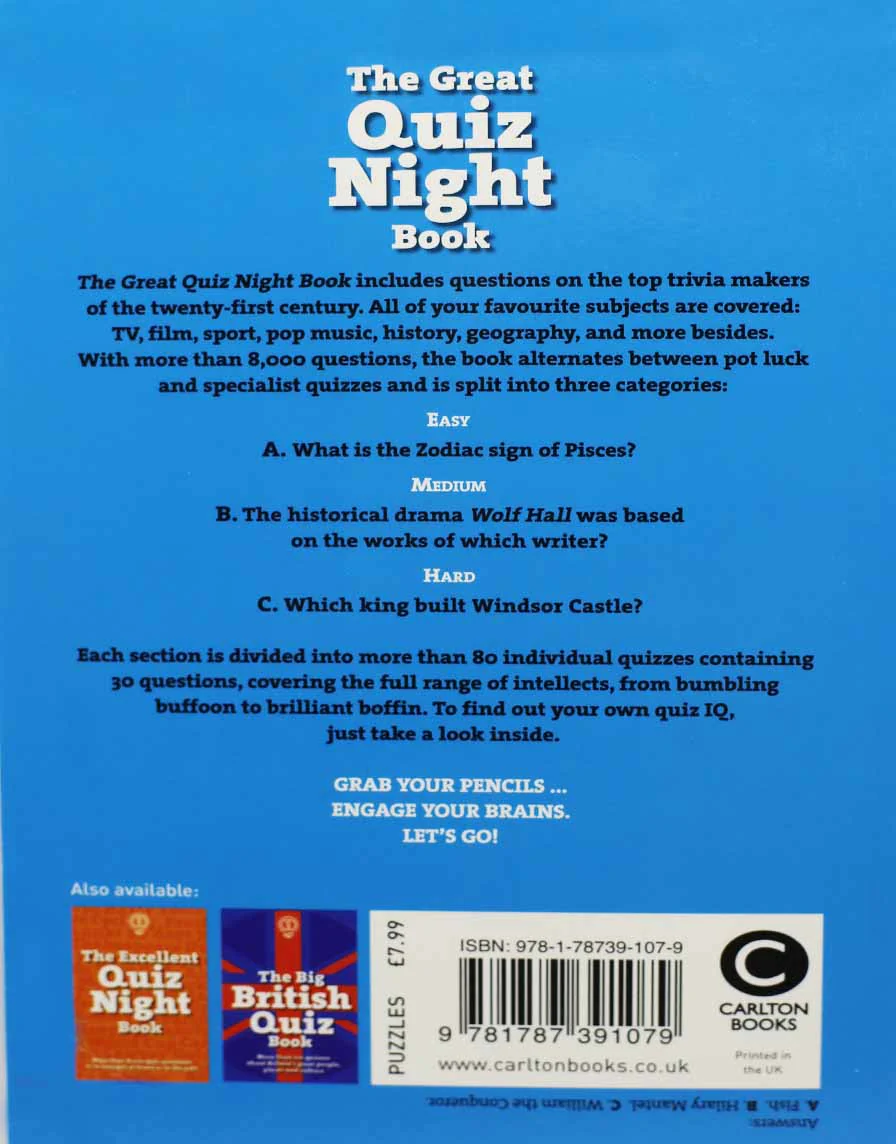 The Great Quiz Night Book 10 - Image 2